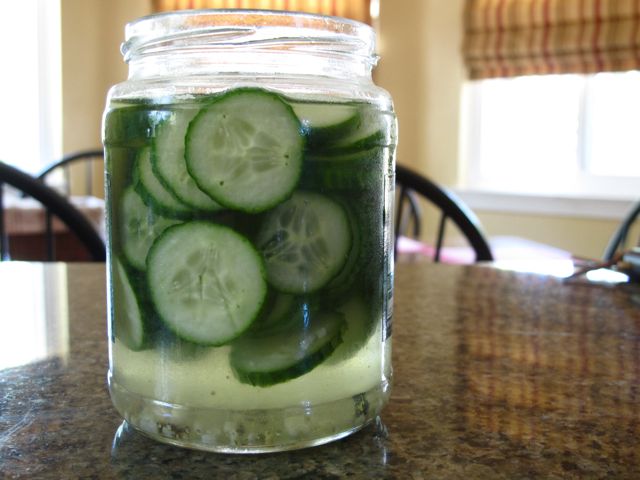 Homemade pickles
