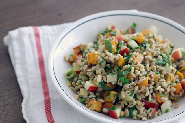 Farro with Butternut Squash / the style eater