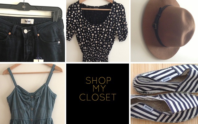 Shop my Closet on Copious / the style eater